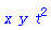 x*y*t^2