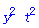 y^2*t^2
