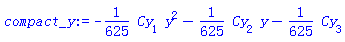 -(1/625)*Cy[1]*y^2-(1/625)*Cy[2]*y-(1/625)*Cy[3]