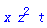 x*z^2*t