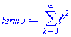 sum(t^(k^2), k = 0 .. infinity)