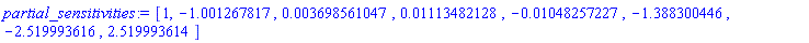 [1, -1.001267817, 0.3698561047e-2, 0.1113482128e-1, -0.1048257227e-1, -1.388300446, -2.519993616, 2.519993614]