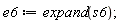 e6 := expand(s6)