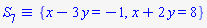 `&equiv;`(S[7], {x-3*y = -1, x+2*y = 8})