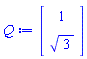 Vector(2, {(1) = 1, (2) = sqrt(3)})