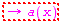 "->a(x)"