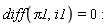 diff(Pi1, i1) = 0