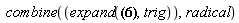 combine(expand((1/2)*2^(1/2)*(3-cos(2*x))^(1/2), trig), radical)