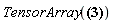 TensorArray(Physics[D_][alpha](A[beta](X), [X]))
