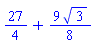 27/4+(9/8)*3^(1/2)