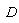 `#mi("&D;")`
