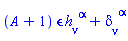 (A+1)*epsilon*h[nu, `~alpha`]+Physics:-g_[nu, `~alpha`]