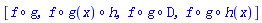 [`@`(f, g), `@`(f, g(x), h), `@`(f, g, D), `@`(f, g, h(x))]