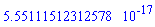 HFloat(5.551115123125783e-17)