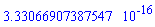 HFloat(3.3306690738754696e-16)