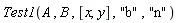 Test1(A, B, [x, y], "b", "n")