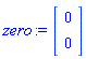 zero := Vector(2, {(1) = 0, (2) = 0})