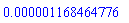 0.1168464776e-5