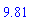 9.81