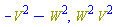 -Physics:-`^`(V, 2)-Physics:-`^`(W, 2), Physics:-`^`(W, 2)*Physics:-`^`(V, 2)