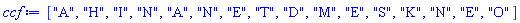 ["A", "H", "I", "N", "A", "N", "E", "T", "D", "M", "E", "S", "K", "N", "E", "O"]