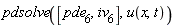pdsolve([pde__6, iv__6], u(x, t))