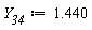 Y__34 := 1.440