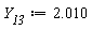 Y__13 := 2.010
