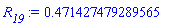 HFloat(0.4714274792895653)