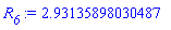 HFloat(2.931358980304867)