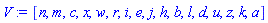 [n, m, c, x, w, r, i, e, j, h, b, l, d, u, z, k, a]