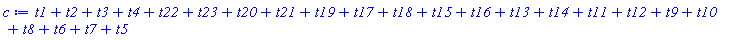 t1+t2+t3+t4+t22+t23+t20+t21+t19+t17+t18+t15+t16+t13+t14+t11+t12+t9+t10+t8+t6+t7+t5