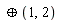 `&oplus;`(1, 2)