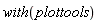with(plottools)