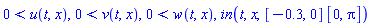 0 < u(t, x), 0 < v(t, x), 0 < w(t, x), `in`(t, x, [-.3, 0]*[0, Pi])