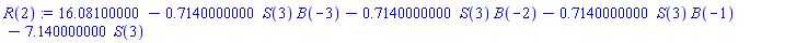 16.08100000-.7140000000*S(3)*B(-3)-.7140000000*S(3)*B(-2)-.7140000000*S(3)*B(-1)-7.140000000*S(3)