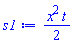 (1/2)*x^2*t