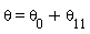 theta = theta[0]+theta[11]