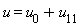 u = u[0]+u[11]