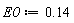 E0 := .14