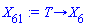 proc (T) options operator, arrow; X[6] end proc
