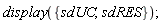 display({sdRES, sdUC})