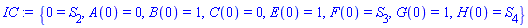 {0 = S[2], A(0) = 0, B(0) = 1, C(0) = 0, E(0) = 1, F(0) = S[3], G(0) = 1, H(0) = S[4]}