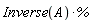 Physics:-`*`(Physics:-Inverse(A), %)