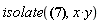 isolate(Physics:-`*`(x, y)-q*(Physics:-`*`(x, y)+Physics:-Commutator(y, x)) = 1, Physics:-`*`(x, y))