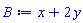 x+2*y