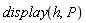 display(h, P)