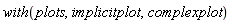 with(plots, implicitplot, complexplot)