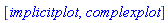 [implicitplot, complexplot]