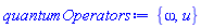 {omega, u}